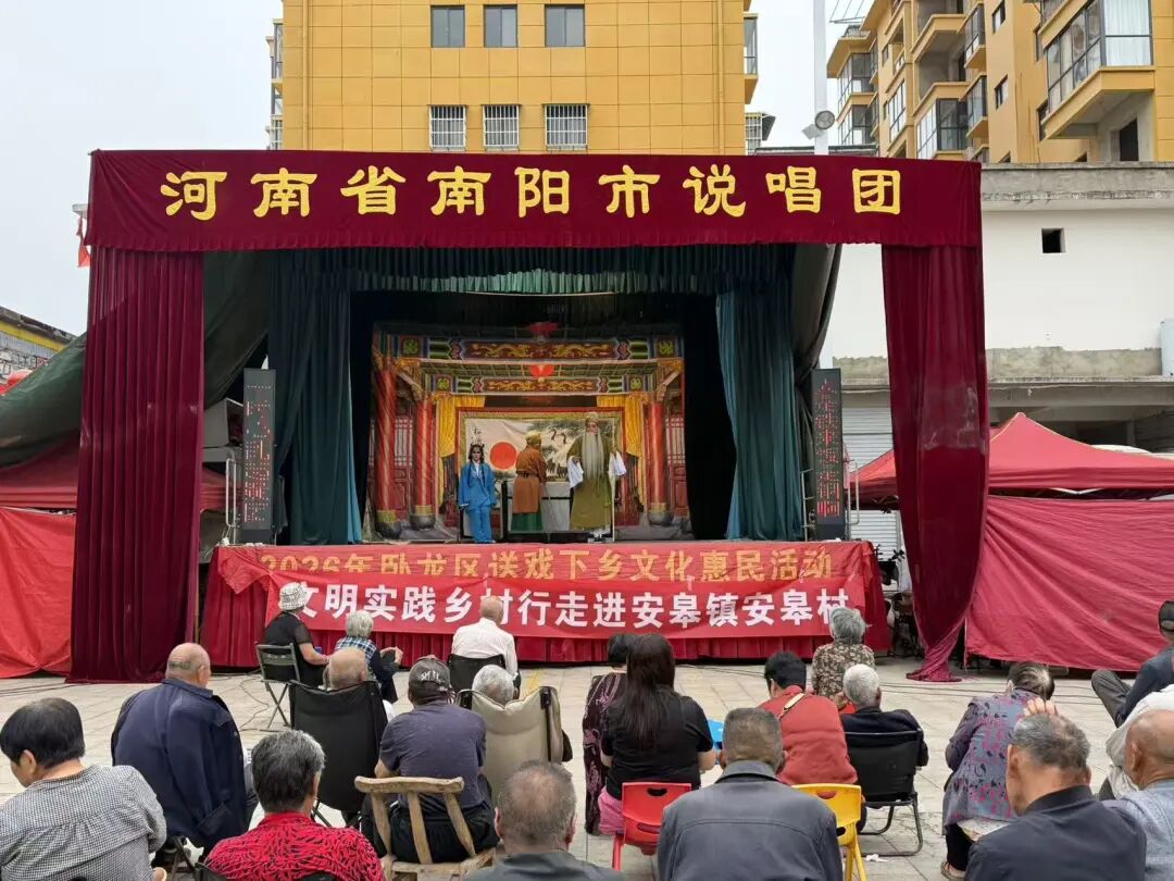 卧龙区文明实践乡村行走进安皋镇安皋村